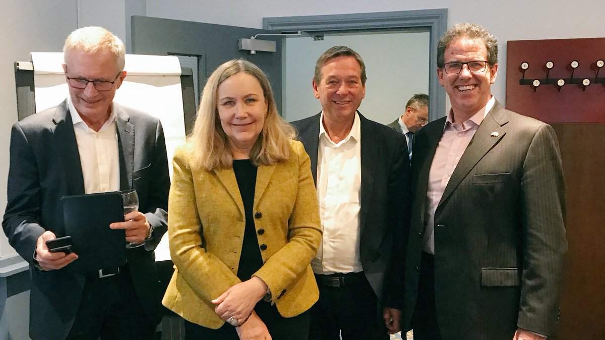 EBEikeland's tweet photo. Thanks to Mark White🇳🇴🇮🇪 @MarineInst for successful visit to Dublin #Norwegian Offshore Wind Business Cluster - next @Seafest_ie https://t.co/uy27xVPZ1N