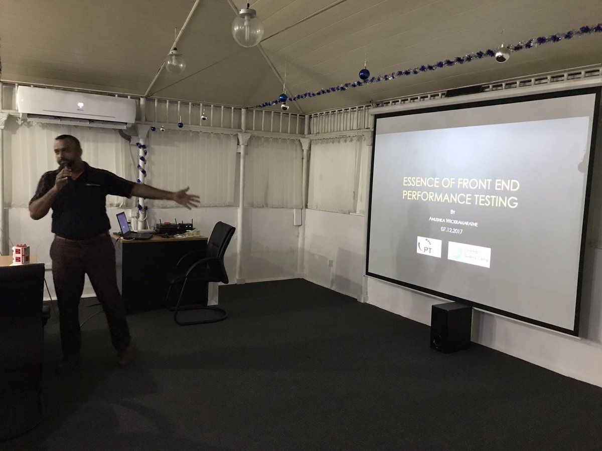 qualityholics's tweet photo. Anushka W from @99XTechnology kicked off the quality camp organizing by @CQCSL #qualityAssurance #camp2 #cqcsl https://t.co/HXYRkZVnwd