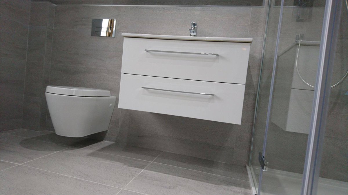 Cool bathroom project by @bathroomcentre #bathroomgoals