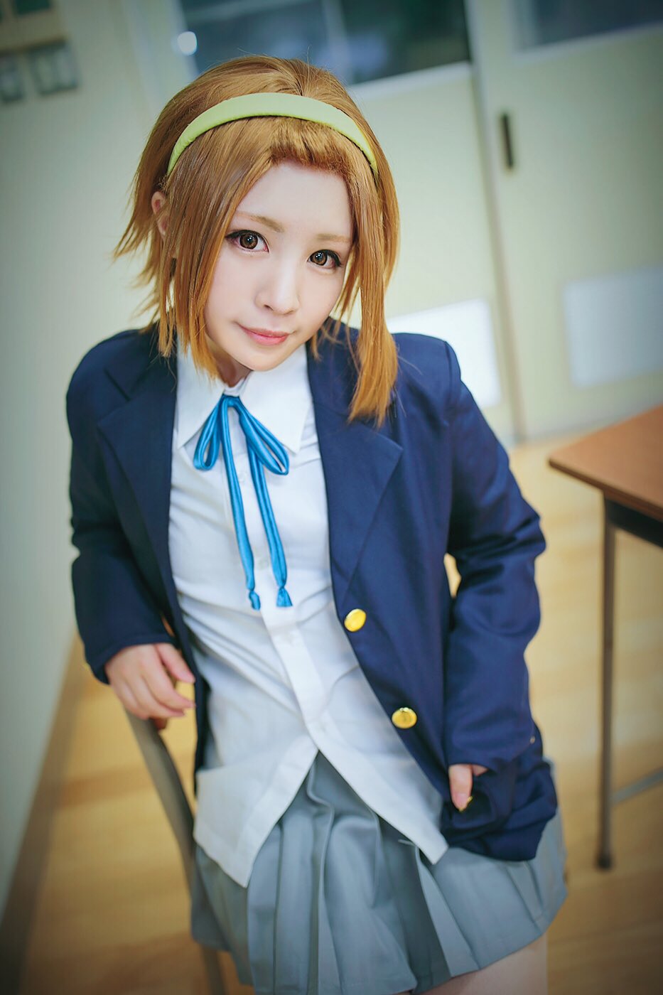 コスプレ 衣装 けいおん 田井中律 Sサイズ 制服 カチューシャ付