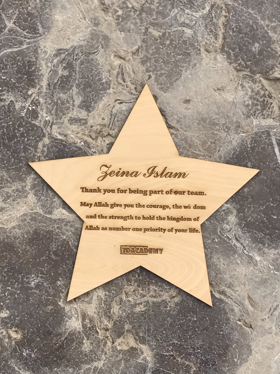 FabLabNewCairo's tweet photo. Why wish upon a star when you can place your name on it? Those are our creations for today, we are so happy to be the #Makers of 3D Academy kids rewards.
#FabLabNewCairo #Lasercut #Customized https://t.co/jeCeKL98WQ