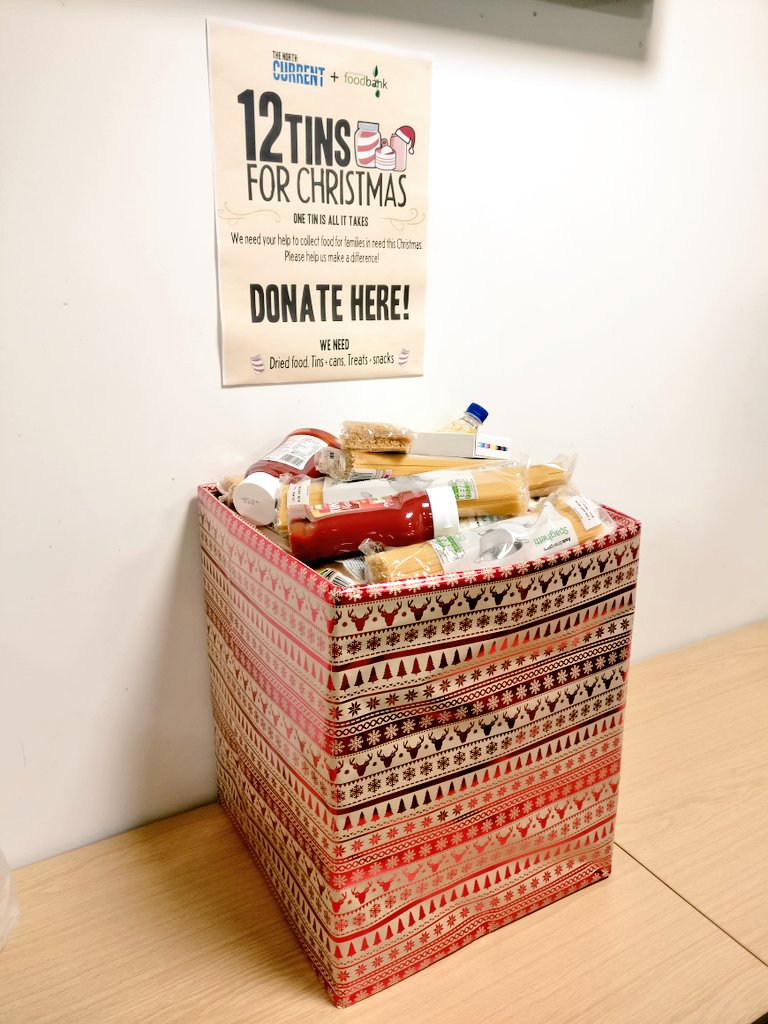 North_Current's tweet image. Thank you to everyone who donated to our #12tins campaign to collect food for @burngreavefb, you're amazing!