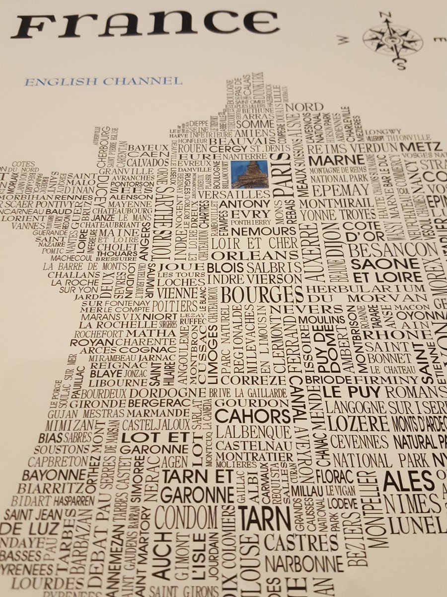 deadfamouscity's tweet image. deadfamouscities.com/product/france… #wordmap #frenchmap #mapoffrance #adrianmcmurchie