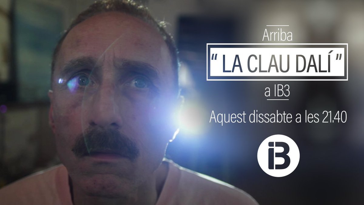MallorcaVideo's tweet photo. 📢📢📢LA CLAU DALÍ arriba a @IB3!!! Aquest dissabte a les 21.40 no et perdis l'estrena a TV del nostre documental 📺📺📺 #LaClauDalíIB3 #LaLlaveDalí https://t.co/0OPG9q0z3y