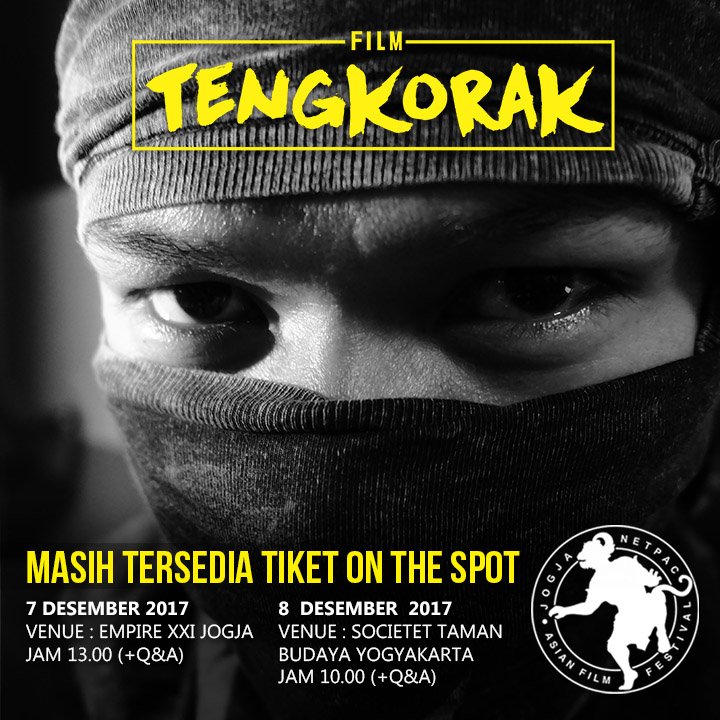 ahfashyy's tweet photo. terima kasih yang tadi sudah nonton #FilmTengkorak, yang belom kebagian masih ada besok jam 10 pagi di Societet Taman Budaya Yogyakarta #JAFFJOGJA #JAFF2017 https://t.co/X1wng73ZWq