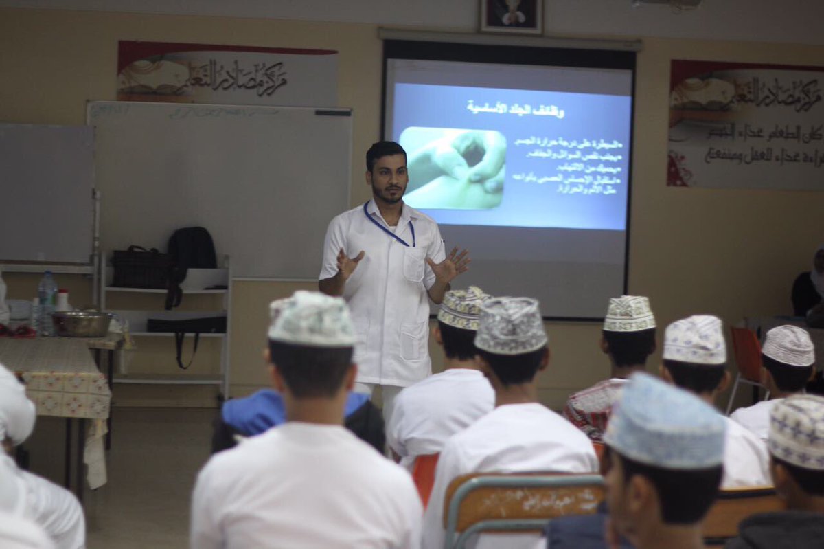 OCHS_Alumni_'s tweet photo. Burns Awareness Program at Al Wataya Male School 6/12/17
البرنامج التوعوي بمخاطر و اسعافات اصابات الحروق بمدرسة الوطية للبنين ٦/١٢/١٧
#ثقافتك_حمايتك #khoulahospital #burn_unit https://t.co/0R2l4BlIE0
