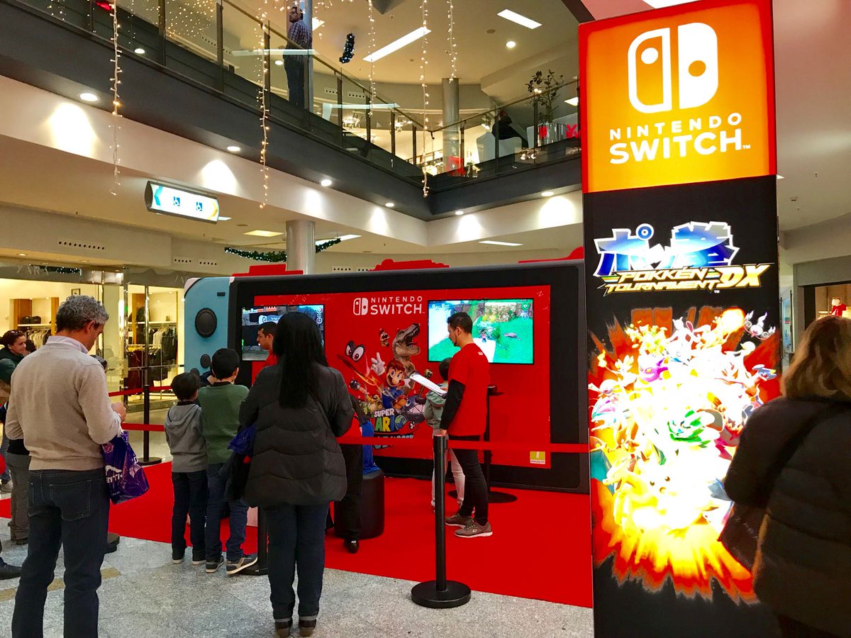 CCElTormes's tweet photo. ¡Recuerda! Útimo día para jugar con la nueva #NintendoSwitch ¡Descubre el espacio @NintendoES que hay en el @CCElTormes !
Prueba el nuevo #SuperMarioOdyssey, #FIFA2018 y #Pokemos. Más info: https://t.co/og1Rl1CDVS https://t.co/mGqdrhVxzv
