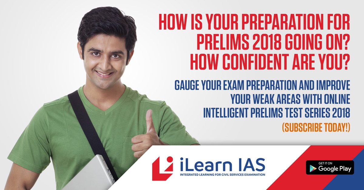 iLearnIAS's tweet photo. Preparing for #CivilServicesExam is not enough. Practicing is equally important. Subscribe to iLearn #IAS app by clicking https://t.co/fHi2WaLa3i and know your weak areas. #Prelims #iPTS2018 #OnlinePrelimsTestSeries https://t.co/WZ30zWySUc