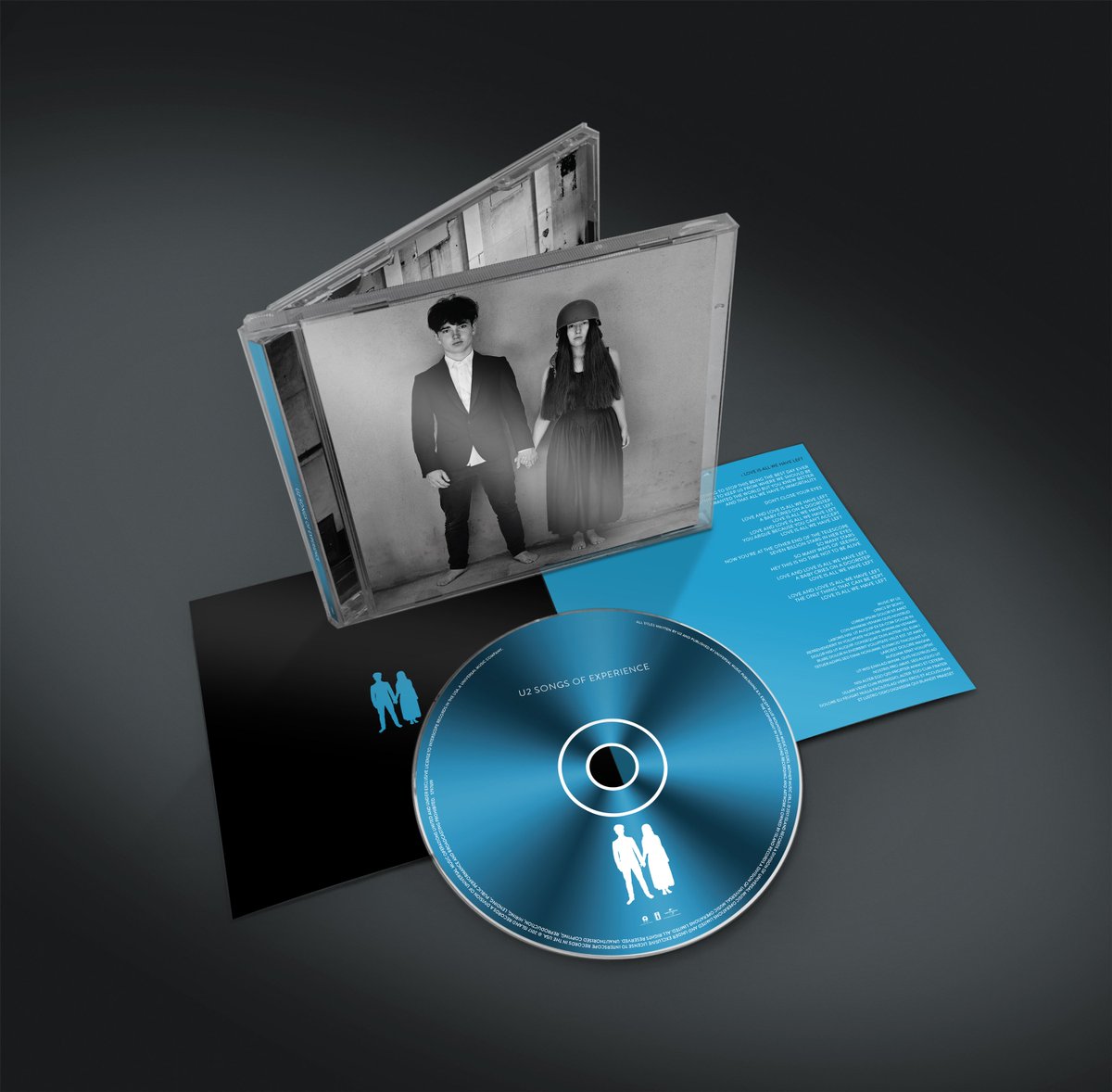 U2's tweet photo. 'This is no time not to be alive…’  Seen the deluxe Vinyl &amp; CD formats of Songs of Experience? They’re beautiful in blue. 
#U2SongsofExperience #U2 https://t.co/XhGU0nJ5zL https://t.co/IHS0KO76CU