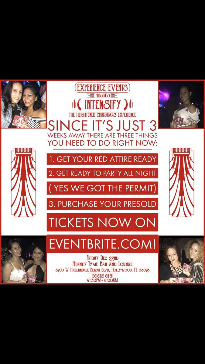DaAvalonMac's tweet photo. Ready for @intensifyparty #intensifyparty get your Presold tickets @eventbrite now and your red outfits ready!! #miami #florida #hollywood https://t.co/ynO4x4cRLA