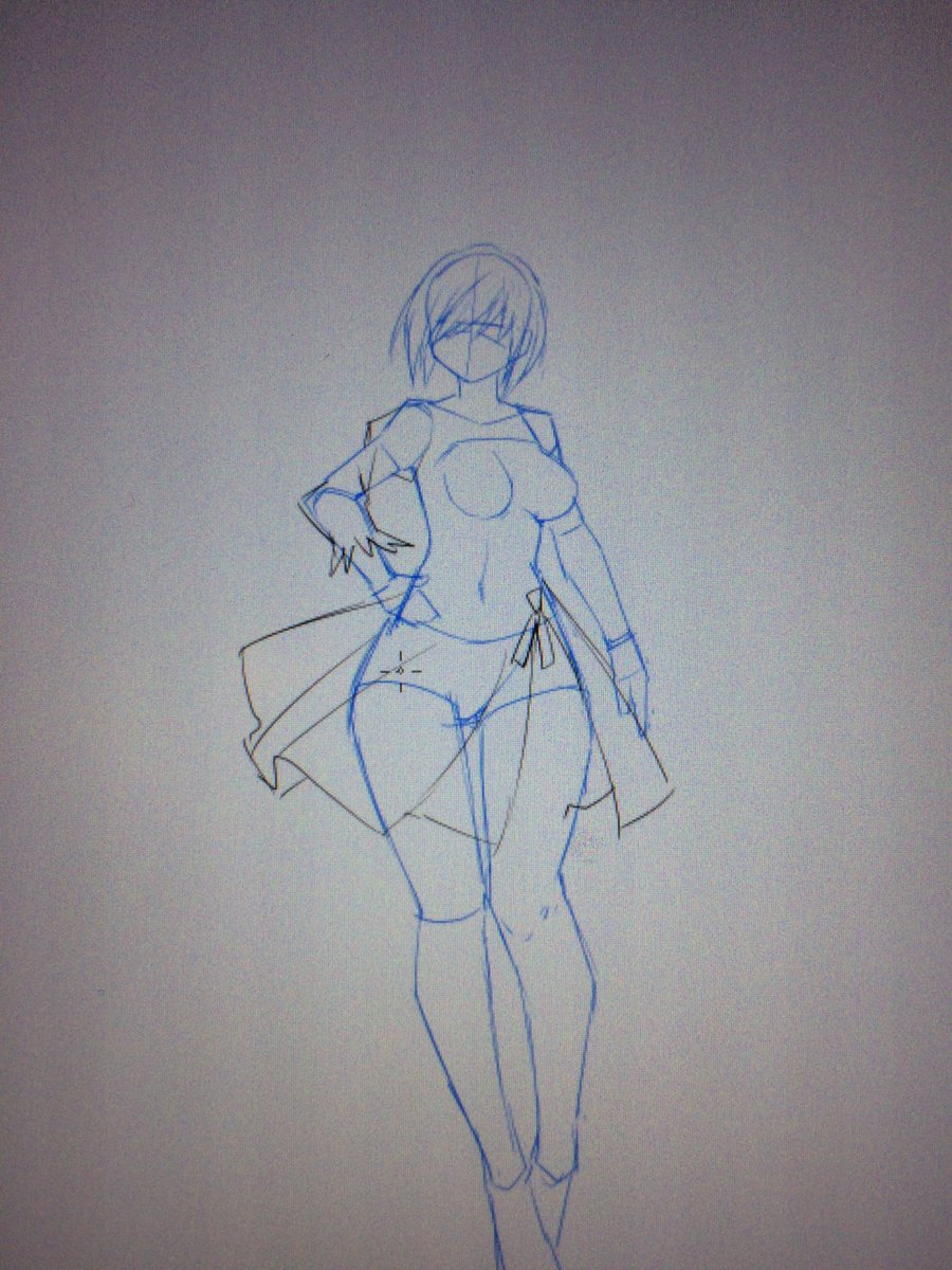 ニーア落書きたのしーな 