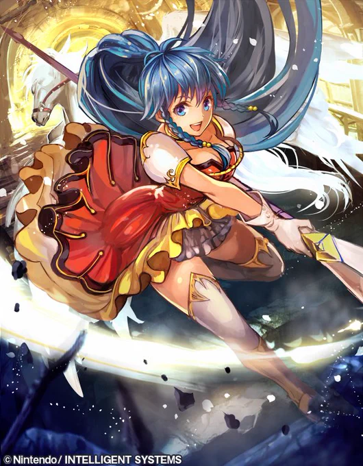 ファイアーエムブレム サイファ第11弾『赫赫たる双撃』にて【ターナ】描かせて頂きました。本日発売です! https://t.co/cUJUvKvLw1  #FEcipher 