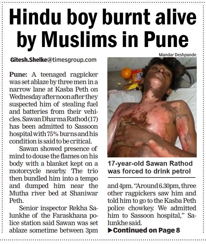 BharatDharma's tweet photo. @RanaAyyub Life in Modi's India https://t.co/2BccwXgOtR