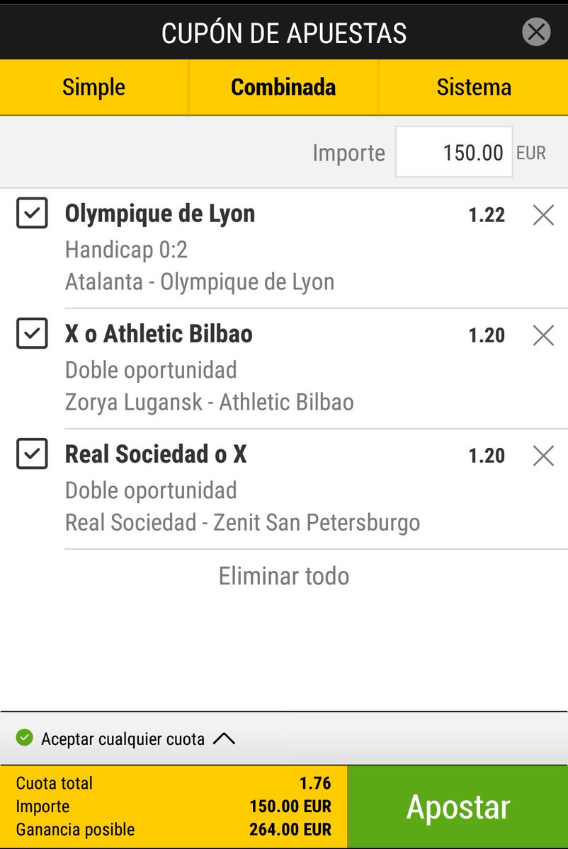 appostando's tweet image. Bueno días gente. Pasamos el Pick 33 por aquí. 
Stake 3. Cuota 1,76.
Las demás iran por el grupo de telegram!
