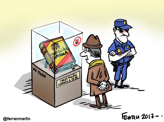 #constituciondelagente
"Las Constituciones son un pacto cívico -y renovable- entre ciudadanos libres e iguales, sin apriorismos ni esencialismos que constriñan el potencial constituyente previo o futuro" acertadísimo <a href="/carlesferreira/">Carles Ferreira</a>