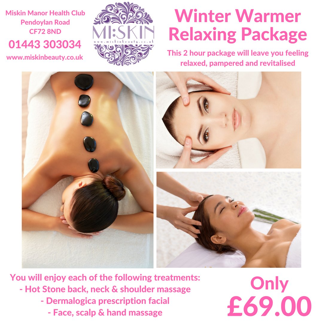 We all deserve a treat from time to time. Book yourself a Winter Warmer  Relaxing Package today! The 2-hour package will leave you feeling  #relaxed, #pampered and #revitalised.