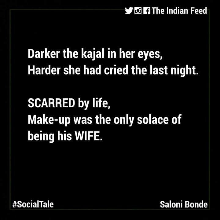 theindianfeed's tweet image. #socialtale #stopdomesticviolence #theindianfeed