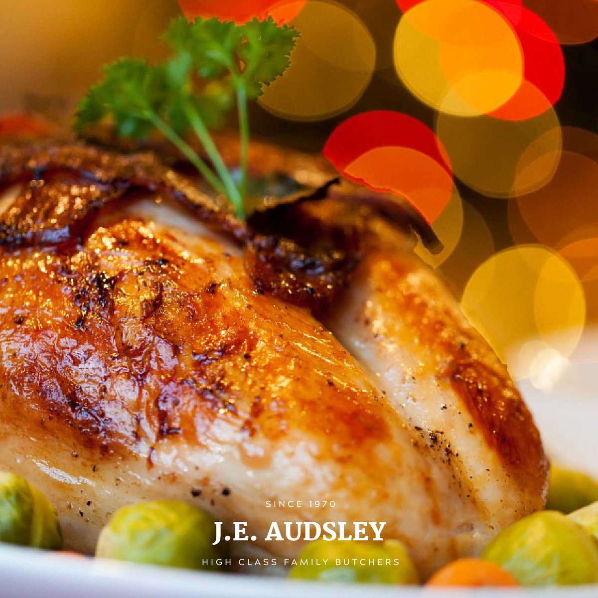 JEAudsley's tweet photo. Christmas Food Orders are now being taken - last orders December 16th.
 We stock everything from the traditional Turkey, Goose and Rib of Beef to Duck, Pheasant or Venison. Visit our website and click on the Food Order Form for our full range of produce. https://t.co/PdcHFLakPH https://t.co/ddsh4OHsXl