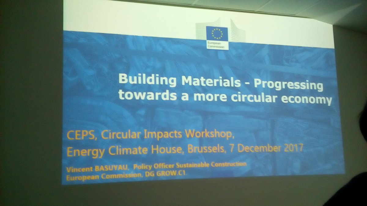 Looking forward to speak at @ceps_ech event on #sustainable #building #materials and #circulareconomy @EBC_SMEs