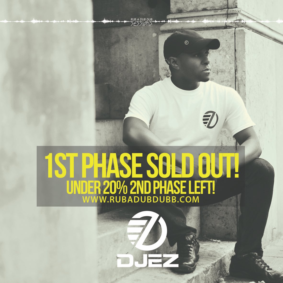 RubaDubDubNcl's tweet photo. #TicketWarning
@djezofficial 1st Phase Sold out and 2nd phase Under 20% left for just a Tenner each! Hurry! https://t.co/wplhK9OCuF
#djez #radduk #rubadubdubncl #ukg #ukgarage #garagemusic #twostep #2step #bassline #mishmashevents https://t.co/VA9B1raOg4