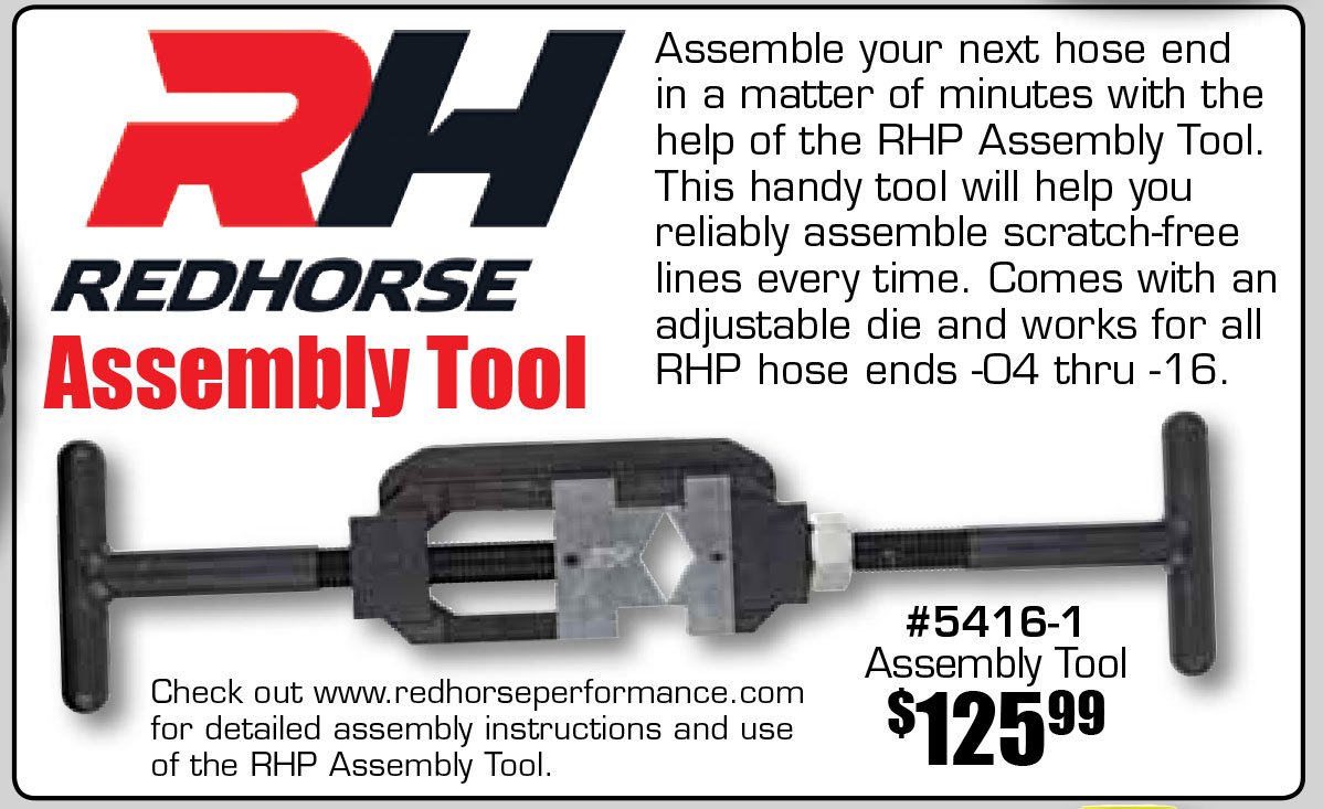 Redhorse RHP Assembly Tool on sale for only $125.99.
Assemble your next hose end in a matter of minutes with the help of the RHP Assembly Tool. aadiscountauto.ca/special/872/re…
#RedhorseAssemblyTool #Redhorse #RHP #AssemblyTool #AADiscountAuto #AAPerformance