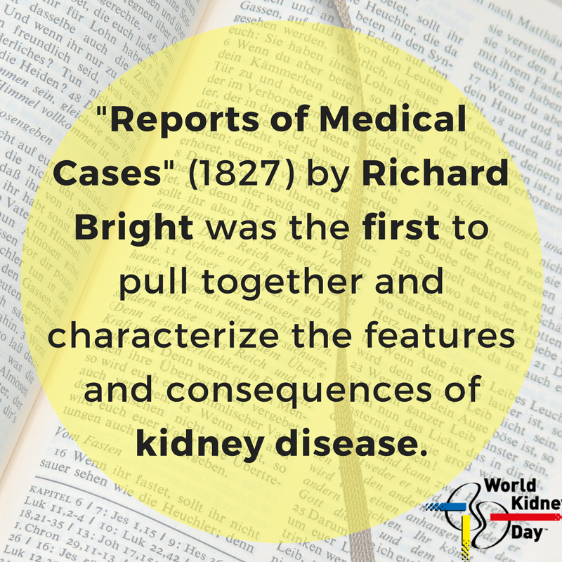 worldkidneyday's tweet photo. Richard Bright, an English Physician, is considered "the father of nephrology". He first described the relation between #proteinuria and kidney disease.
Owing to Bright's discovery, nephrologists all over the world are still testing urine for protein. 
 #tbt #history #kidney https://t.co/hZ1xWiYh5c