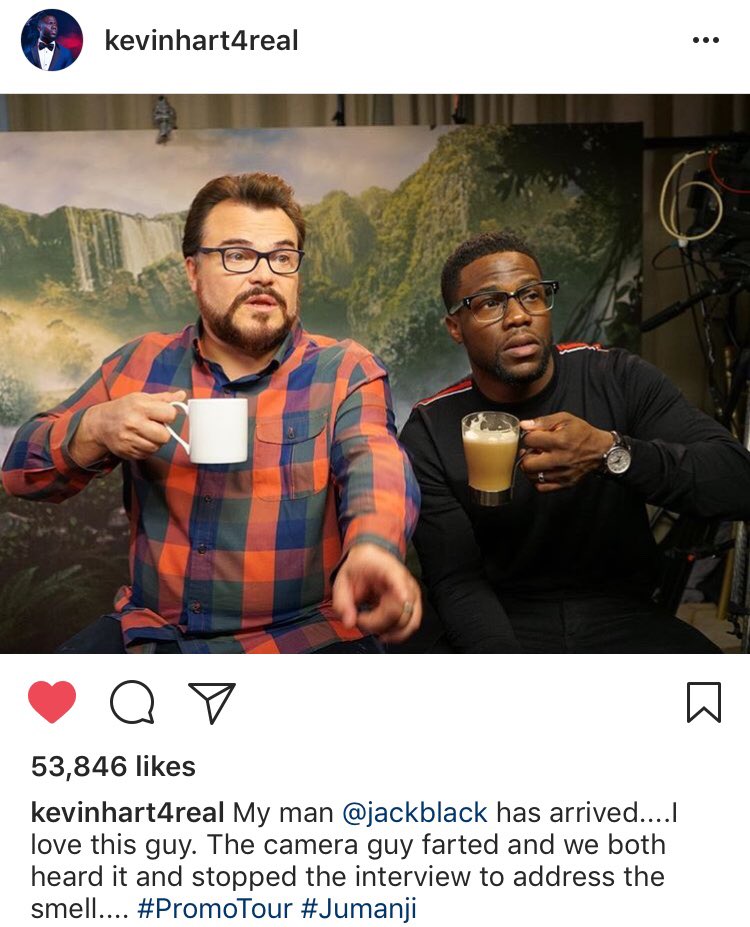 Having fun junketing with these guys today ! <a href="/KevinHart4real/">Kevin Hart</a> <a href="/jumanjimovie/">Jumanji Movie</a> <a href="/SonyPicturesUK/">Sony Pictures UK 🎬</a>