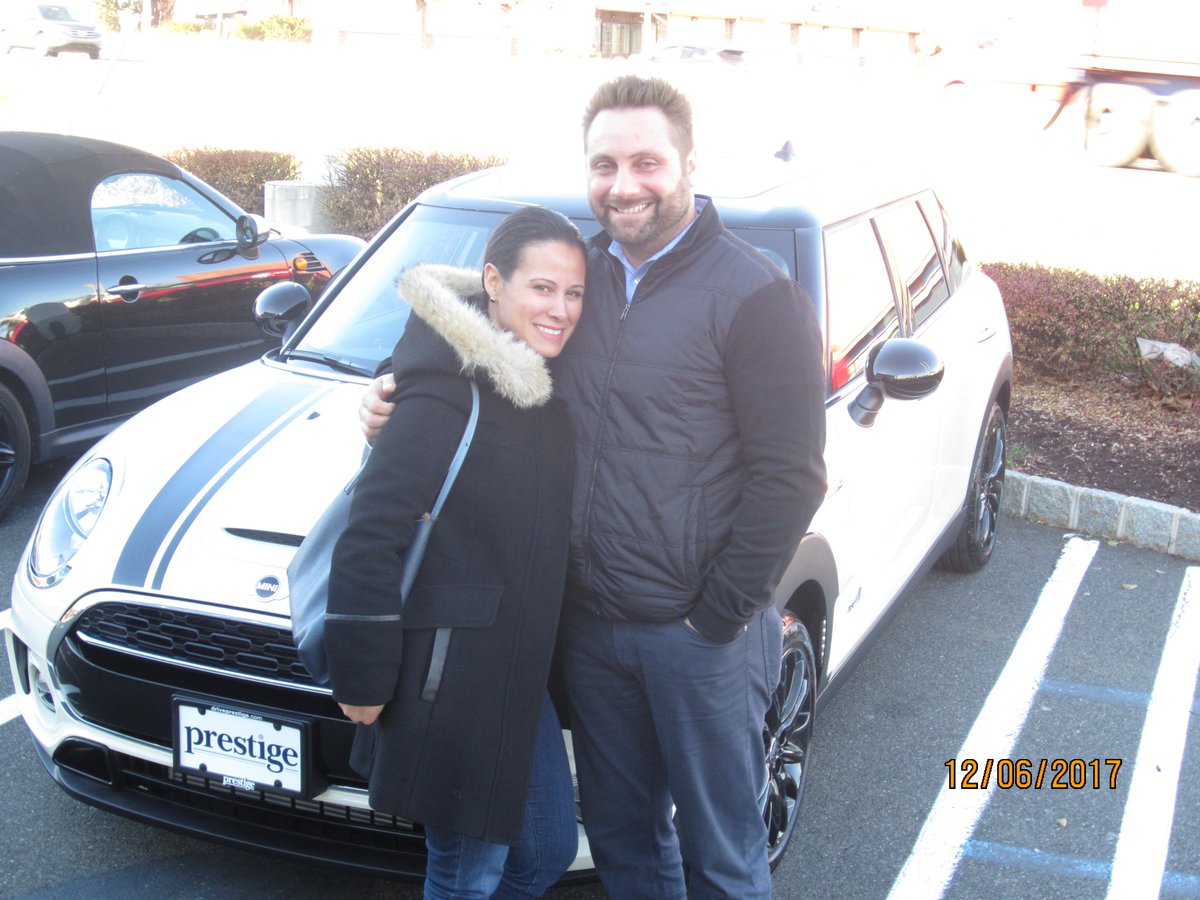 MINIRamseyNJ's tweet photo. Congratulations on taking delivery of your new #MINI #Clubman! #DrivePrestige #PrestigeMINI https://t.co/LZMmbcpKyY