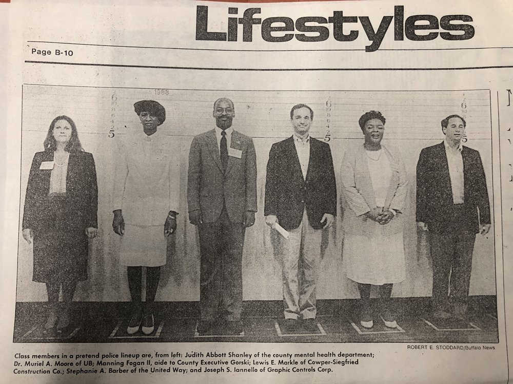 LeadershipBUF's tweet photo. We have celebrated all 30 years of classes and we can't believe 2017 is coming to an end.  Check out this @TheBuffaloNews feature from 1988!  #TBT #30Years #MakingBuffaloBetter #Classof1988 https://t.co/UnkJIqdlWD
