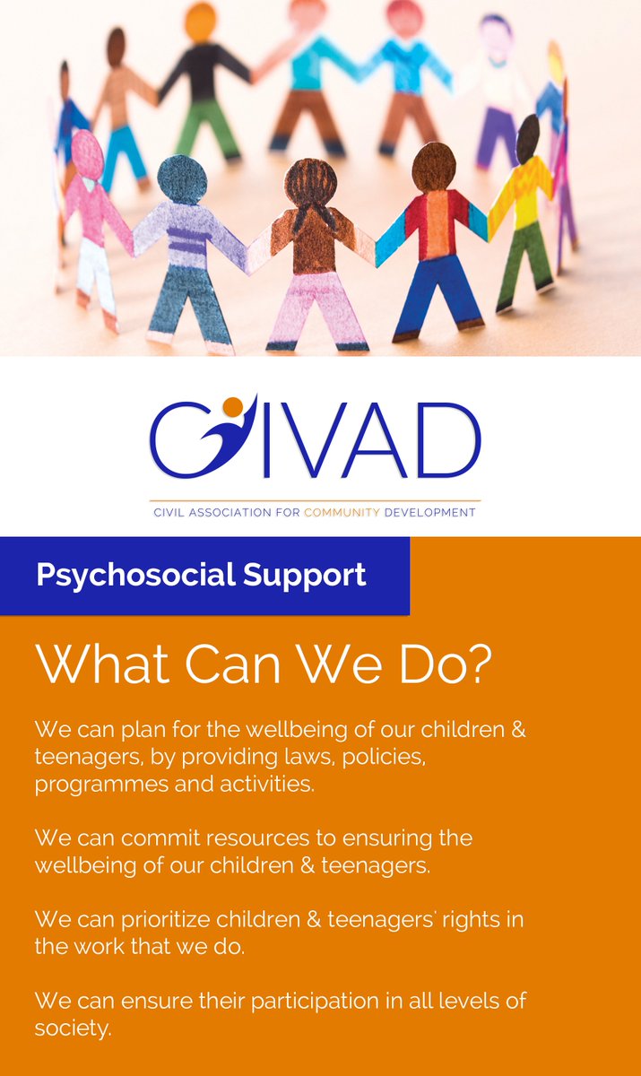 civadme's tweet photo. What #CIVAD can do to ensure a successful Psychosocial Support ? https://t.co/fJvShuHR1Q