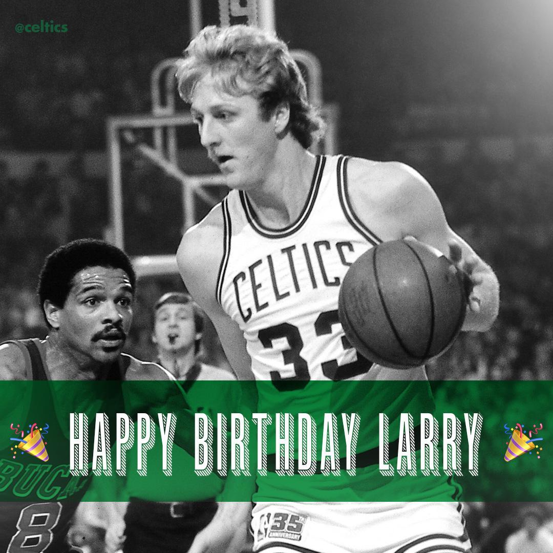 Happy Birthday Legend and 3x champ Larry Bird  3  3   