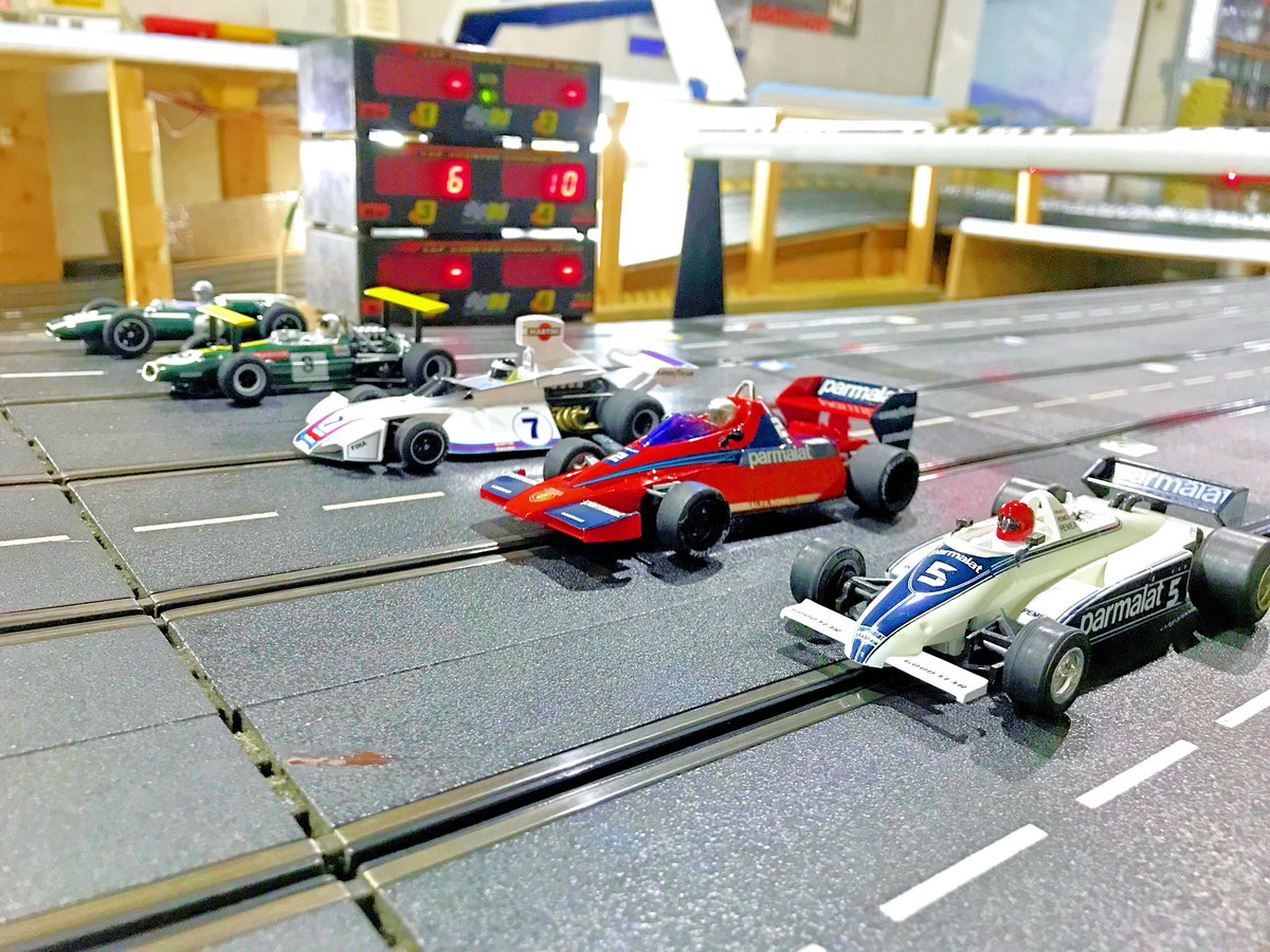slotcarTOKYO's tweet photo. Brabham Motor Racing Development Ltd.
#SlotCar #F1 #cooper #BT26 #BT44 #BT46 #BT49 #Scalextric @Scalextric @SCALEXTRIC_OFIC https://t.co/DOhs8yFQx7