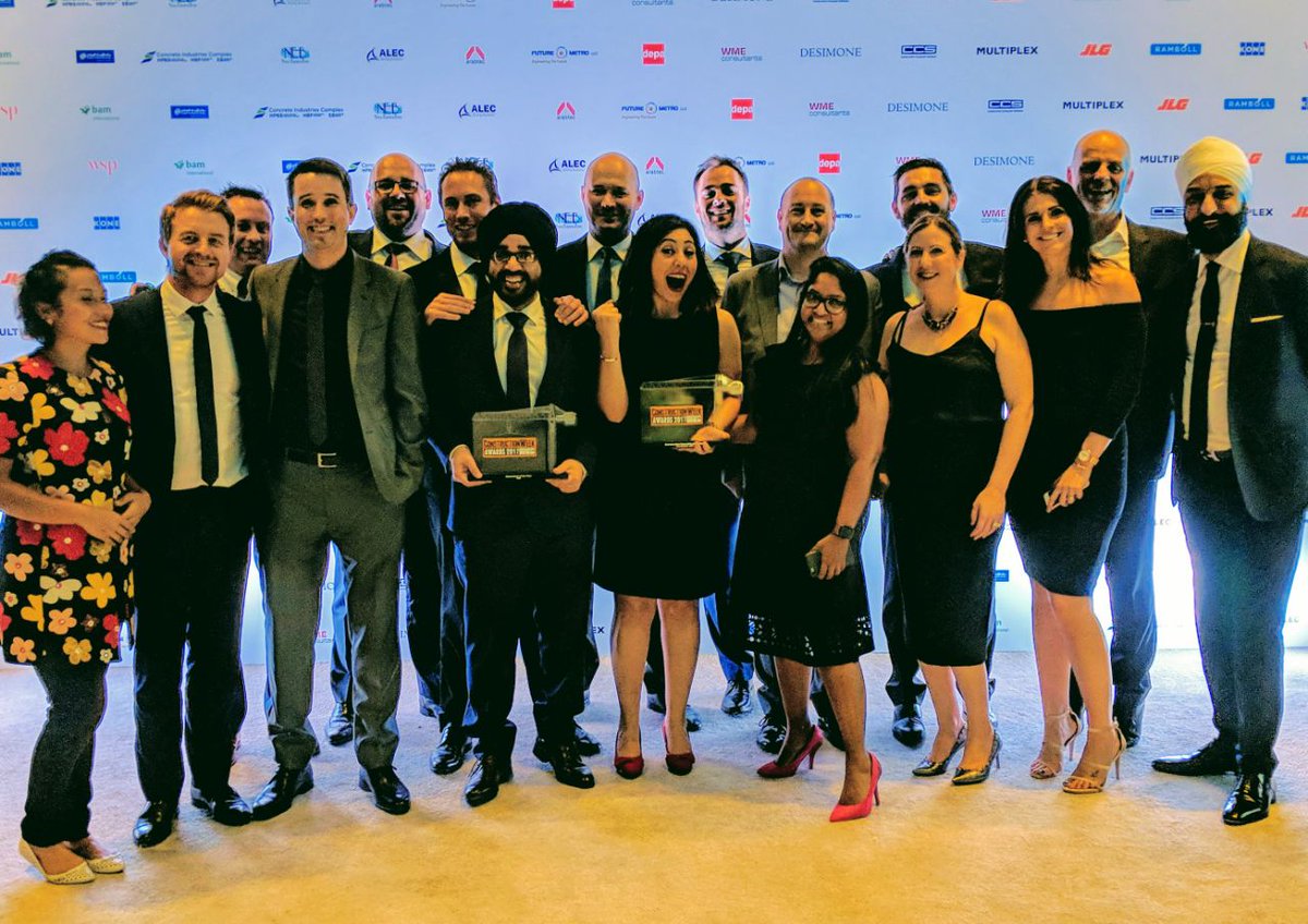 WSP_ME's tweet photo. We are delighted to announce that we won the award for 'Consultant of the Year' at last nights Construction Week awards! Click on the link to read our official press release.  https://t.co/j11yjYcCX6 #WeAreWSP https://t.co/7fc8UZATCv