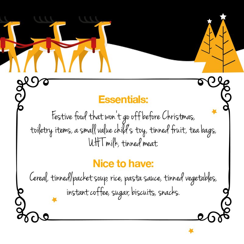 Add to our collection for @WEFoodbank - send some of this loveliness to: 6-8 Ravensworth Terrace, Newcastle upon Tyne, Tyne and Wear, NE4 6AU.
🎄🎅🍫🍝