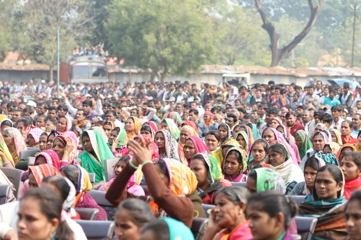 AmitShah's tweet photo. Addressed a public meeting in Kadana, Santrampur assembly constituency of district Mahisagar (Gujarat). https://t.co/LxbtH7v3Lu