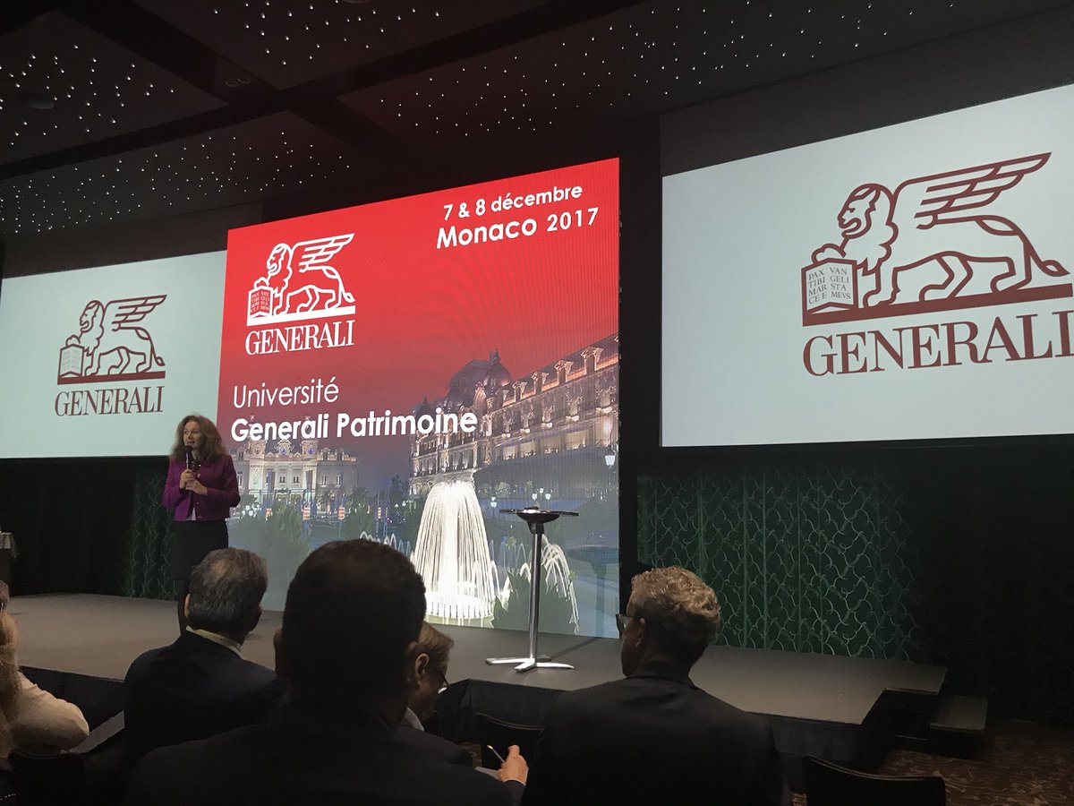 PascalMargand's tweet image. #generali a ouvert la 9eme Université des Experts CGPI à Monaco avec Stellane Cohen