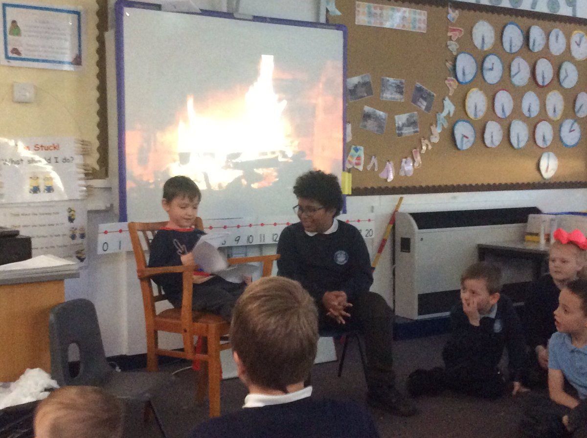 MrsCosgrove2's tweet photo. Reading the Christmas stories we created with our buddies in front of the burning fire...perfect way to spend a cold and windy afternoon! https://t.co/U9lhZbewNA