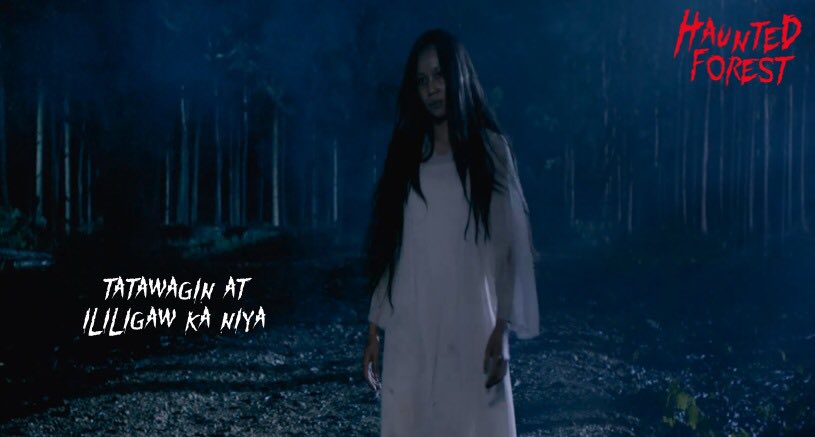RegalFilms's tweet photo. Mag-ingat sa mga naririnig mo. Tatawagin ka niya sa gubat... at mawawala ka. #Sitsit #HauntedForestMMFF2017 #HauntedForestSitSit https://t.co/sr4Is38X81