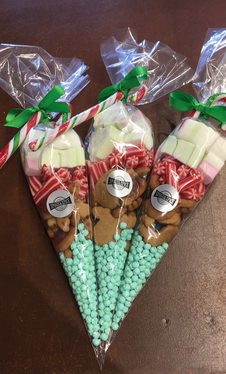 Christmas sweetie cones now available in store 🎄#PieceHall #halifax #smallbusiness