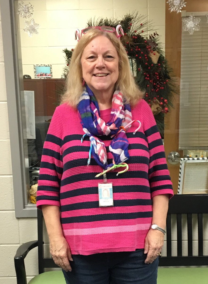 Dress Like a Candy Cane Day! Who said all candy canes must be red and white? #bsieaglepride  #bsiholiday17