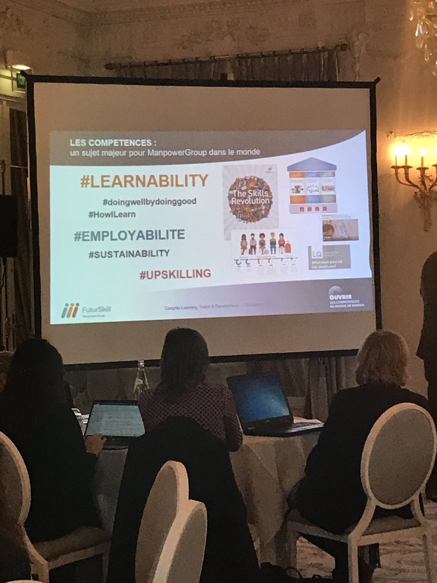 HelenePauvert's tweet photo. C’est parti pour la 2eme table ronde @FuturSkill sur la transformation des compétences avec @seb_mallet  #CongresLTD https://t.co/7VxQbBVOA4
