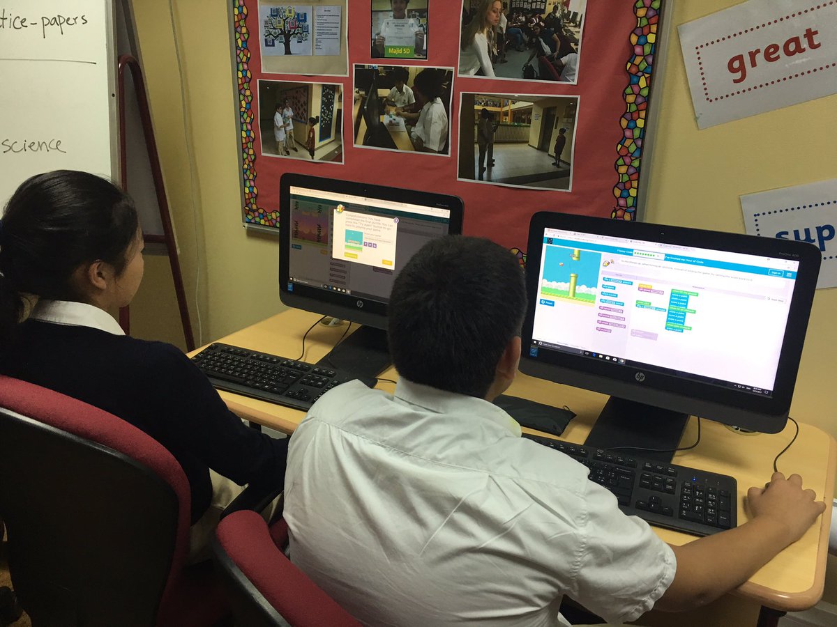 rafflesdxbsec's tweet photo. Secondary school students working at different coding activities as part of the “Hour of Code” Worldwide intitaive.#hourofcodeph #dxbrafflessecondary #innovantion https://t.co/HJlAjjWVFx
