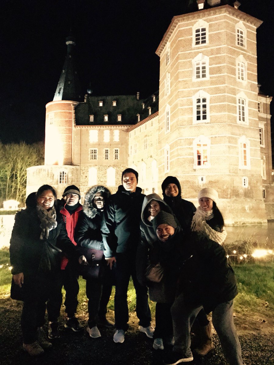 FZNPanthersATC's tweet photo. First night in Germany was a success despite of the cold and misty day. #Europe2017 #Germany #christmasvillage #winter #cold #firstdayandnight #family https://t.co/4iEPE0Ha9h