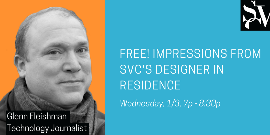 aigaseattle's tweet photo. .@GlennF will be teaching a free workshop on 1/3 at @svcseattle about his year as SVC’s
Designer in Residence. Reserve your spot here: https://t.co/ux2mUXXqDl https://t.co/m9mjrg0GnH