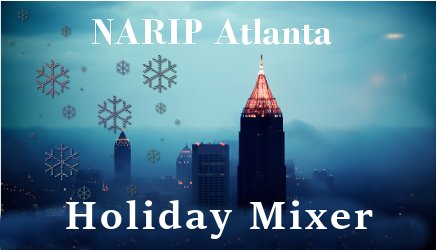 NARIPAtlanta's tweet photo. Hey #ATL Music People! What are you doing Mon, 12/18? Hopefully attending @NARIP Atlanta Holiday Mixer at @SmithsOldeBar (Atlanta Room)! #NARIP members submit your #music for the listening party! Free w/ RSVP to https://t.co/UCX1VOyCgC. #NARIPmixer https://t.co/yoZogy0bU0