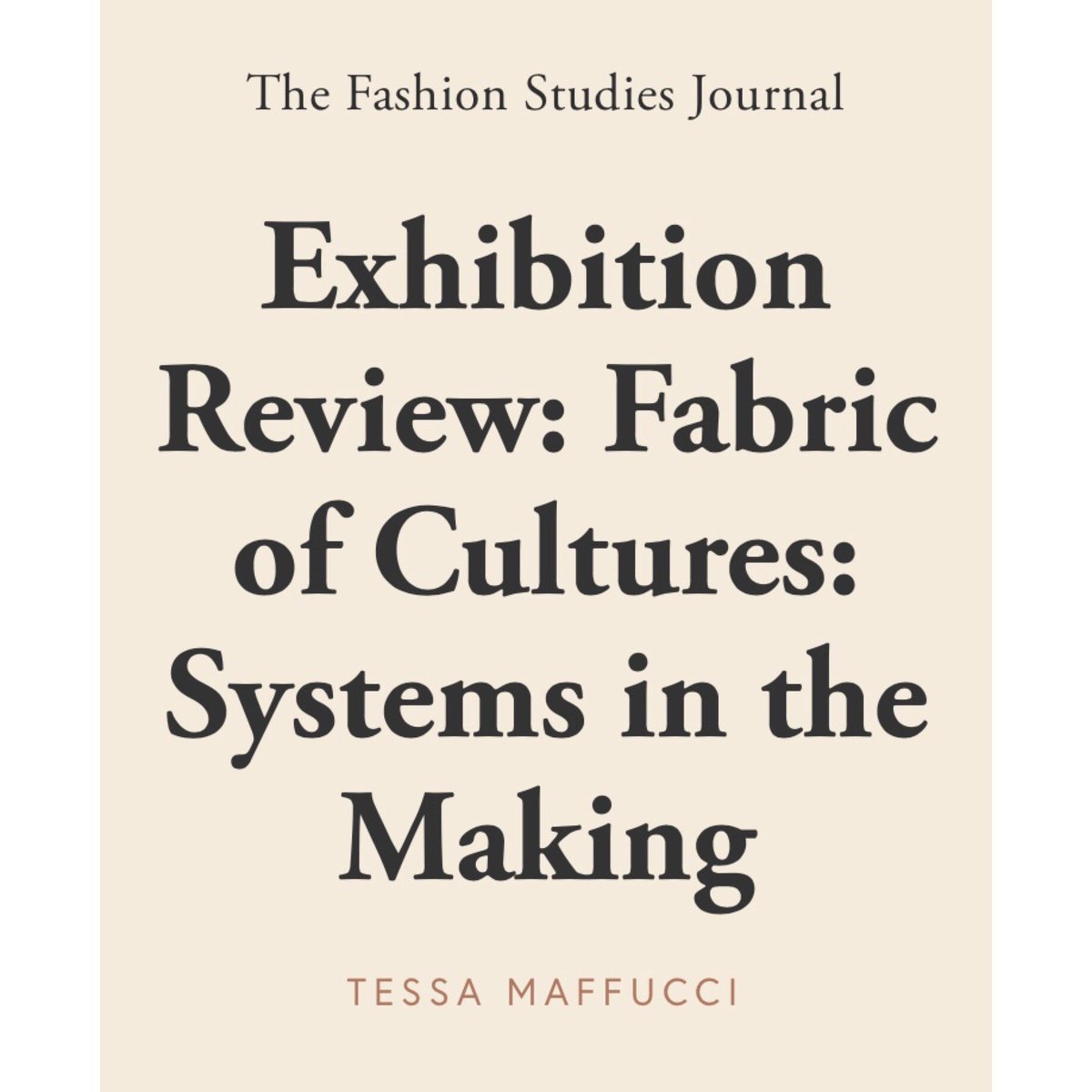 Tessa Maffucci tweet media