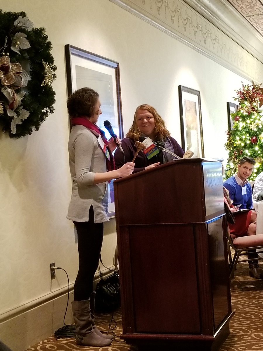 ESU_CS_Ryan's tweet photo. Passing the gavel to the next Pres. #vivalaskace https://t.co/XMfPJ9Liif