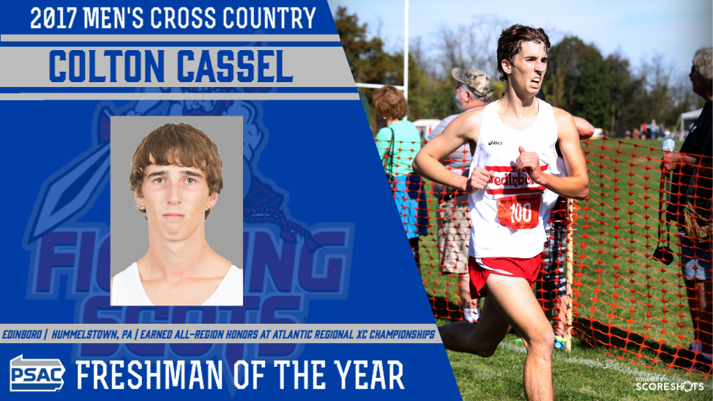 PSACsports's tweet photo. .@BoroAthletics Colton Cassel Named #PSACmxc Freshman of the Year! https://t.co/DAW1qi8g3b