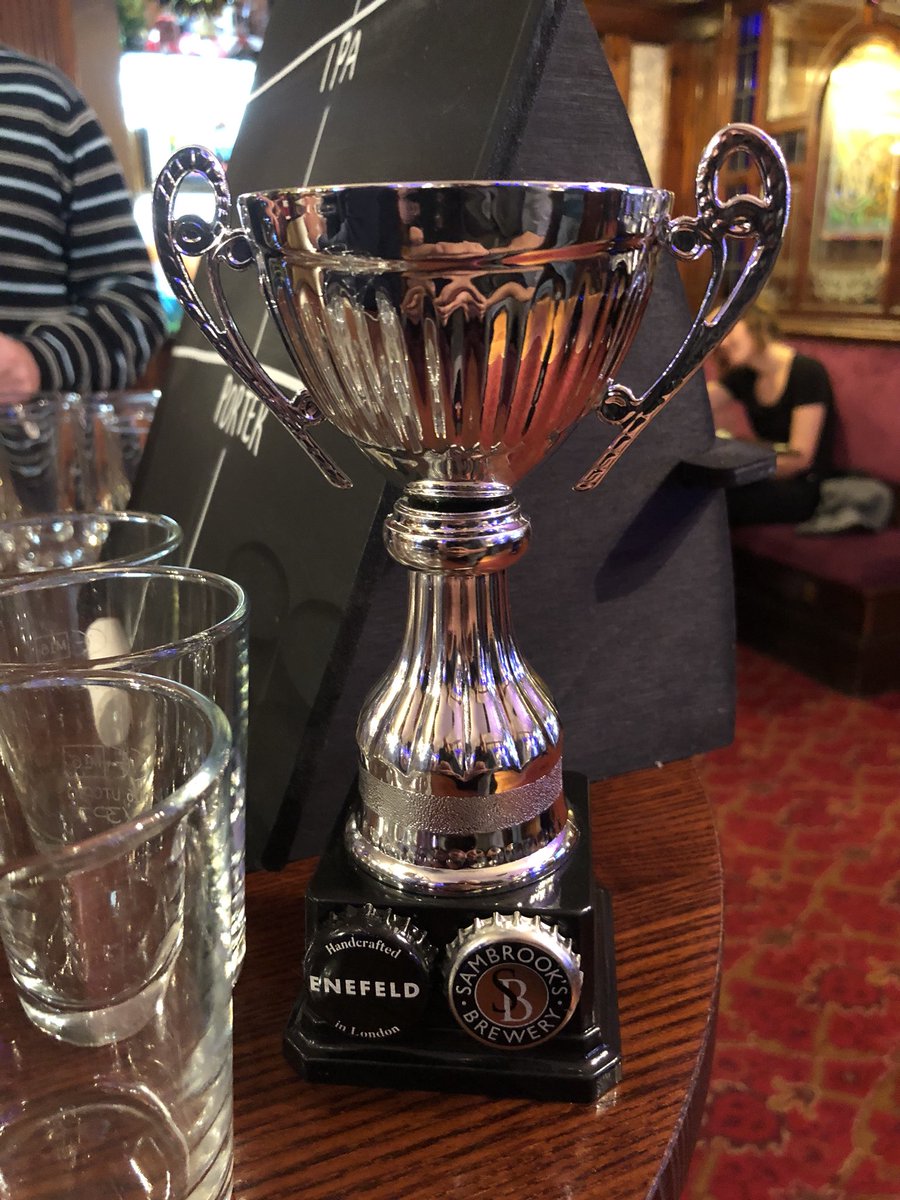 JDWHarrow's tweet image. Jazz from @JDWHarrow is over at @ColindaleMoons for Battle of the Breweries, Sambrooks brewery vs Enefeld brewery. Let’s see who will win? It’s North London vs South London #battleofthebrewer #northvssouth #tense