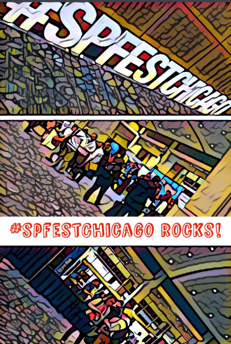 marqeeuxmag's tweet photo. #spfestchicago rocks! Lots of awesome information ! Can't wait to go back to the office and start playing with all these toys https://t.co/RNY7X4ZO7I